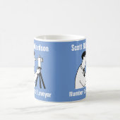 Speciaal monteur voor een enquête koffiemok (Center)