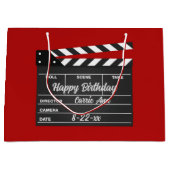 Speciaal Movie Clapboard Red Groot Cadeauzakje (Voorkant)