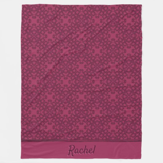 Speciaal Mulberry-patroon Fleece Deken (Voorkant)