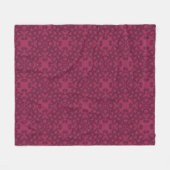 Speciaal Mulberry-patroon Fleece Deken (Voorkant (Horizontaal))