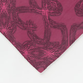 Speciaal Mulberry-patroon Fleece Deken (Hoek)