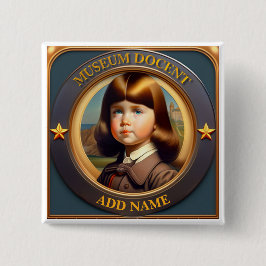 Speciaal Museum Docent Button