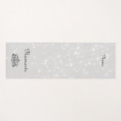 Speciaal Namaste Lotus-ontwerp Yogamat (Voorkant (horizontaal))