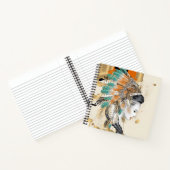 Speciaal Native American Spiral Notitieboek (Binnen)