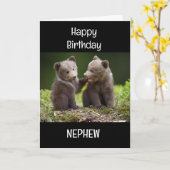 SPECIAAL *NEEFJE* OP JE VERJAARDAG! KAART (Gele Bloem)