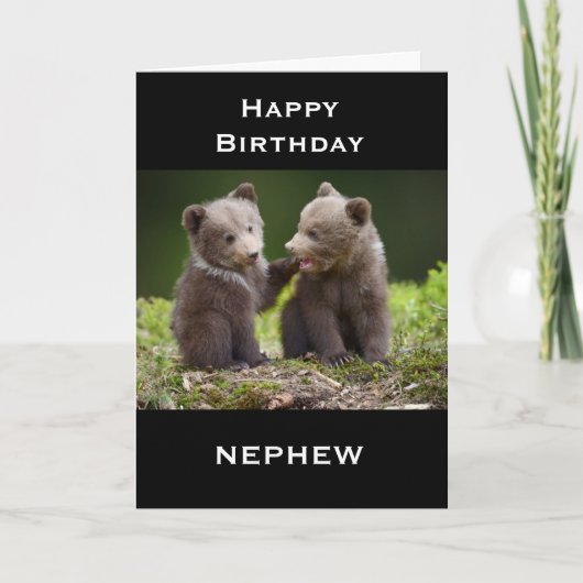 SPECIAAL *NEEFJE* OP JE VERJAARDAG! KAART (Voorkant)