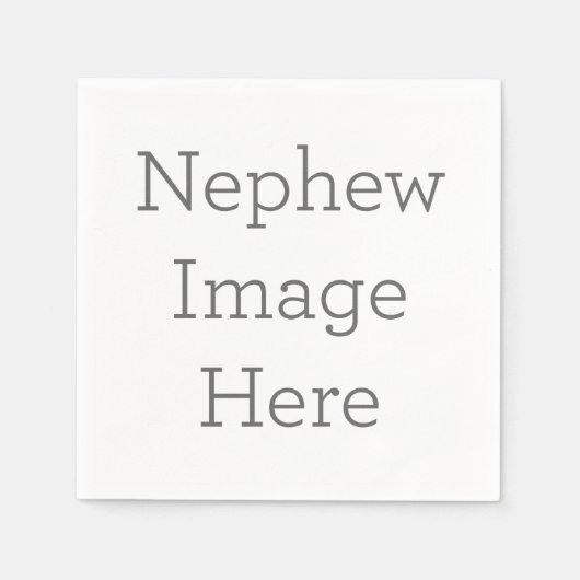 Papieren servetten, Standaard Cocktail Servet (Voorkant)