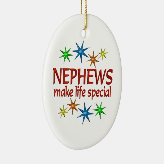 Speciaal Nephew Keramisch Ornament (Rechts)