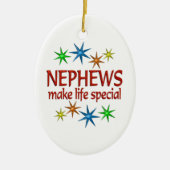 Speciaal Nephew Keramisch Ornament (Voorkant)