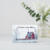 Speciaal nieuw ontwerp voor thuisgebruik informatiekaartje (Staand voorkant)