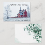 Speciaal nieuw ontwerp voor thuisgebruik informatiekaartje (Voorkant / Achterkant)