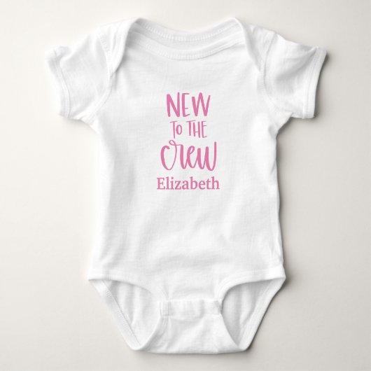 Speciaal nieuw voor de Crew Baby Gift Baby Girl Romper (Voorkant)