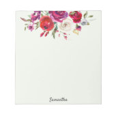 Speciaal Notitieblok JOUW TEKST Gift voor haar (Voorkant)