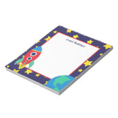 Speciaal Notitieblok voor Space Rocket (Linkerzijde)