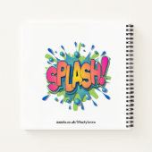 Speciaal Notitieboek - Comic Bubbles Design 2 (Achterkant)