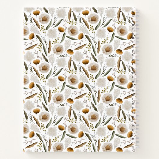 Speciaal Notitieboek voor geadresseerde spiraal (Achterkant)