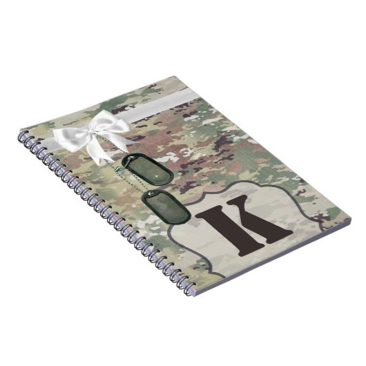 Speciaal Notitieboekleger OCP Camo Uniform Camof Notitieboek (Rechterzijde)