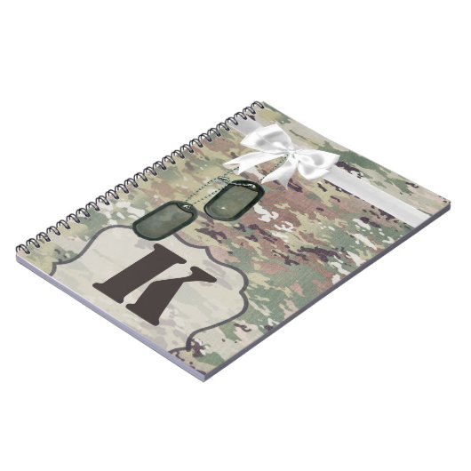 Speciaal Notitieboekleger OCP Camo Uniform Camof Notitieboek (Linkerzijde)