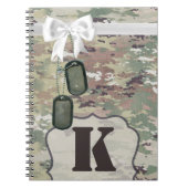 Speciaal Notitieboekleger OCP Camo Uniform Camof Notitieboek (Voorkant)