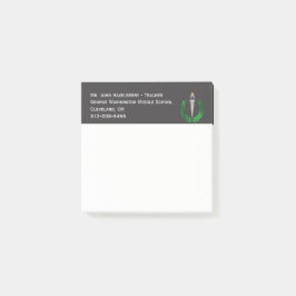 Speciaal notitiepad onderwijssymbool post-it® notes