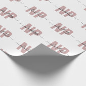 Speciaal NP zuster Practitioner Afstuderen Chic Cadeaupapier (Hoek)