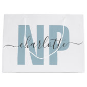 Speciaal NP zuster Practitioner Afstuderen Chic Groot Cadeauzakje (Voorkant)