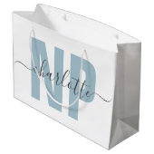 Speciaal NP zuster Practitioner Afstuderen Chic Groot Cadeauzakje (Achterkant Gekanteld)