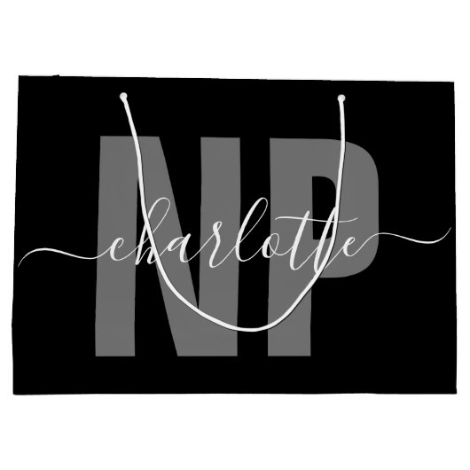 Speciaal NP zuster Practitioner Afstuderen Chic Groot Cadeauzakje (Achterkant)