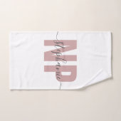 Speciaal NP zuster Practitioner Afstuderen Chic Handdoek (Handdoek)