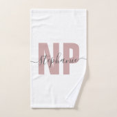 Speciaal NP zuster Practitioner Afstuderen Chic Handdoek (Handdoek)