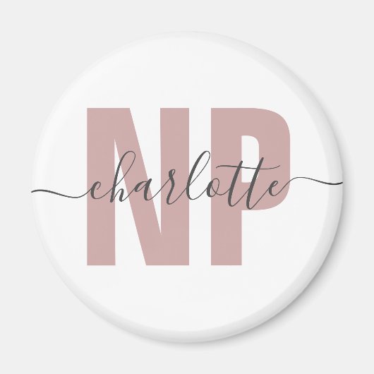 Speciaal NP zuster Practitioner Afstuderen Chic Magneet (Voorkant)