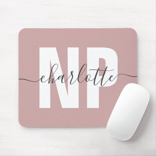 Speciaal NP zuster Practitioner Afstuderen Chic Muismat (Met muis)