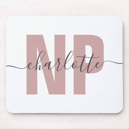 Speciaal NP zuster Practitioner Afstuderen Chic Muismat (Voorkant)