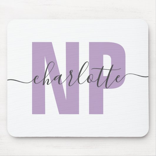 Speciaal NP zuster Practitioner Afstuderen Chic Muismat (Voorkant)