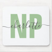 Speciaal NP zuster Practitioner Afstuderen Chic Muismat (Voorkant)