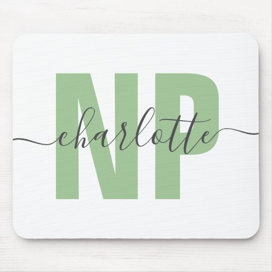 Speciaal NP zuster Practitioner Afstuderen Chic Muismat (Voorkant)