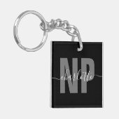 Speciaal NP zuster Practitioner Afstuderen Chic Sleutelhanger (Voorkant Links)