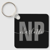 Speciaal NP zuster Practitioner Afstuderen Chic Sleutelhanger (Voorkant)