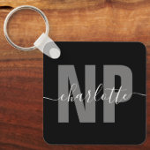 Speciaal NP zuster Practitioner Afstuderen Chic Sleutelhanger (Voorkant)