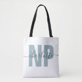 Speciaal NP zuster Practitioner Afstuderen Chic Tote Bag (Voorkant)