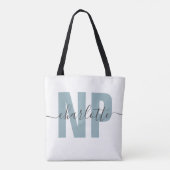 Speciaal NP zuster Practitioner Afstuderen Chic Tote Bag (Achterkant)