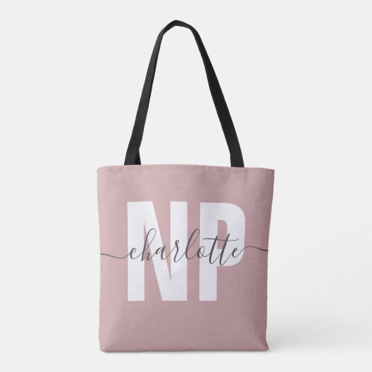 Speciaal NP zuster Practitioner Afstuderen Chic Tote Bag (Achterkant)