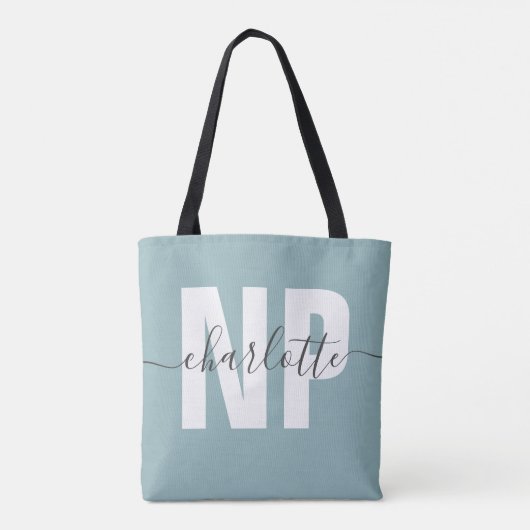 Speciaal NP zuster Practitioner Afstuderen Chic Tote Bag (Achterkant)