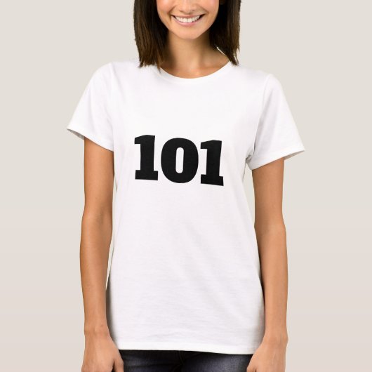 Speciaal nummer 101 T-Shirt (Voorkant)