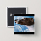 Speciaal nummer 2 vierkante button 5,1 cm (Voorkant /achterkant)