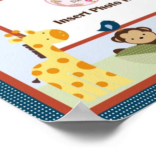 Speciaal Oerwoud 123 Dieren Foto Kunst Poster (Hoek)