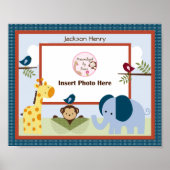 Speciaal Oerwoud 123 Dieren Foto Kunst Poster (Voorkant)