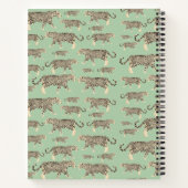 Speciaal Oerwoud Jaguar Animal Pattern Notitieboek (Achterkant)