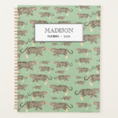 Speciaal Oerwoud Jaguar Animal Pattern Planner (Voorkant)