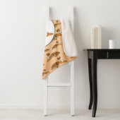 Speciaal Oerwoud tijger dierpatroon Sherpa Deken (In situ)